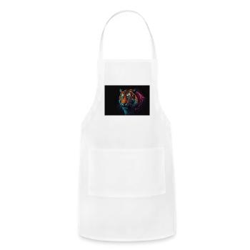 New collection - Adjustable Apron - white - Front - Julia (174cm)