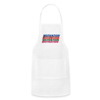 MOTIVATION - Adjustable Apron - white - Front - Julia (174cm)