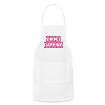 Simply Dashing - Adjustable Apron - white - Front - Julia (174cm)