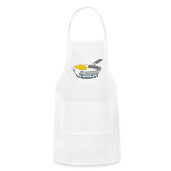 Very Hot - Adjustable Apron - white - Front - Julia (174cm)
