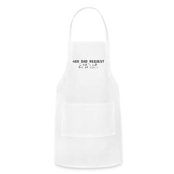 Bad Request 400 Error I wont ask for it again - Adjustable Apron - white - Front - Julia (174cm)