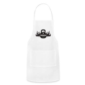 FITNESS - Adjustable Apron - white - Front - Julia (174cm)