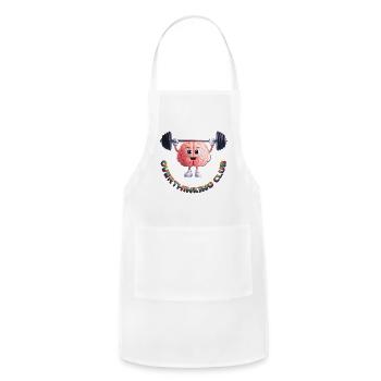 Thinking - Adjustable Apron - white - Front - Julia (174cm)