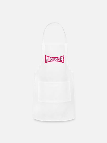 Monsterscope - Adjustable Apron - white
