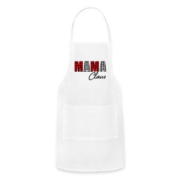 Mama Claus - Adjustable Apron - white - Front - Julia (174cm)
