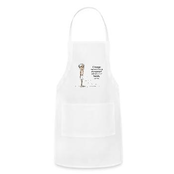 Change - Adjustable Apron - white - Front - Julia (174cm)
