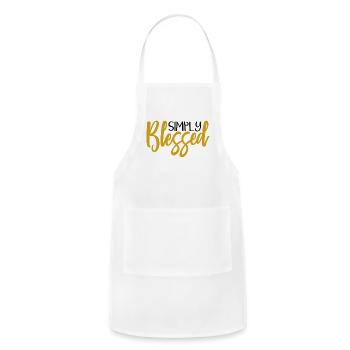 Simply Blessed - Adjustable Apron - white - Front - Julia (174cm)