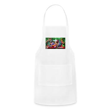 Shock - Adjustable Apron - white - Front - Julia (174cm)