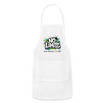 No Limits Splash Art - Adjustable Apron - white - Front - Julia (174cm)