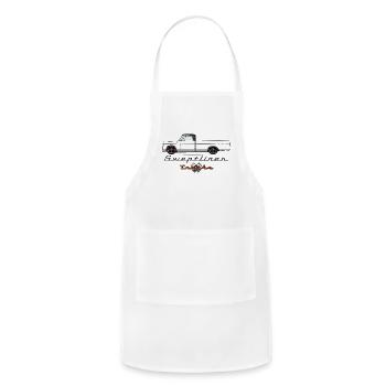 Custom Sweptliner Multicolor - Adjustable Apron - white - Front - Julia (174cm)