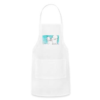 Ready for Tea - Adjustable Apron - white - Front - Julia (174cm)