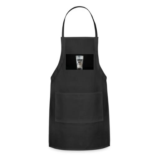 **Smoke Pot Glass TEE** - Adjustable Apron