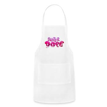 SUPER DOPE - Adjustable Apron - white - Front - Julia (174cm)