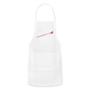 run better than government - Adjustable Apron - white - Front - Julia (174cm)