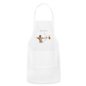 Chicken Fast Delivery - Adjustable Apron - white - Front - Julia (174cm)