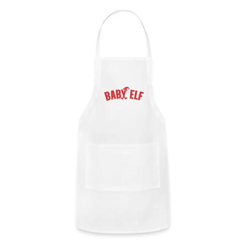 Baby Elf in Red - Adjustable Apron