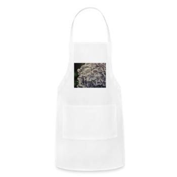 Hydrangea Silent Elegance - Adjustable Apron - white - Front - Julia (174cm)