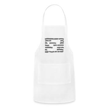 Everything is Fine Trust Your Government - Adjustable Apron - white - Front - Julia (174cm)