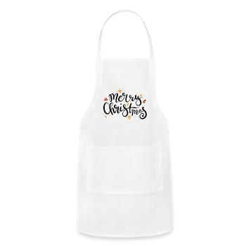 Golden Star Kiss Night - Adjustable Apron - white - Front - Julia (174cm)