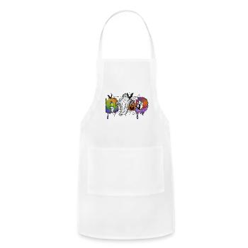Boo - Adjustable Apron - white - Front - Julia (174cm)