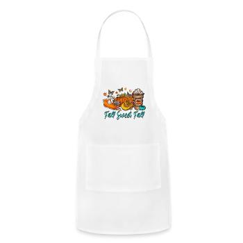 Fall Sweet Fall - Adjustable Apron - white - Front - Julia (174cm)