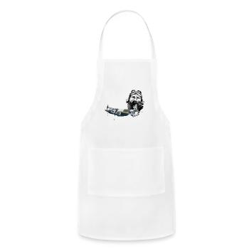 Pilot Mosquito - Adjustable Apron - white - Front - Julia (174cm)