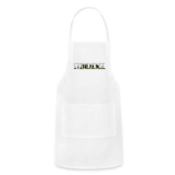 Stonehenge - Adjustable Apron - white - Front - Julia (174cm)