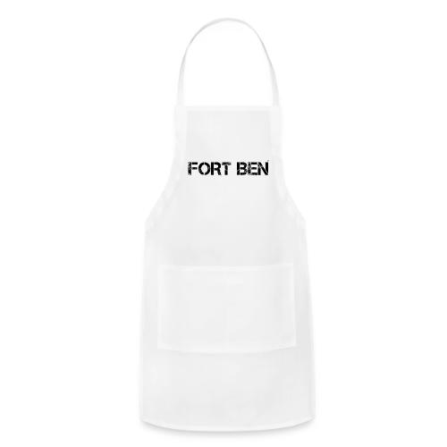 FORT BEN, black capture - Adjustable Apron