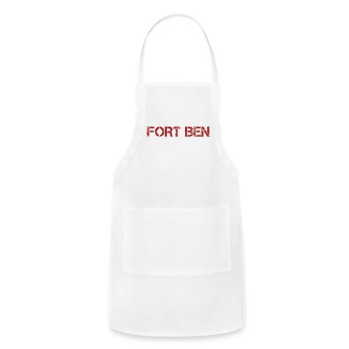FORT BEN, red capture - Adjustable Apron
