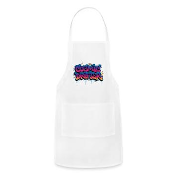 Cosmic Drifter - Adjustable Apron - white - Front - Julia (174cm)