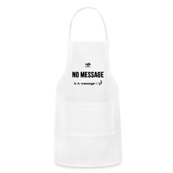 MR Logic - Adjustable Apron - white - Front - Julia (174cm)