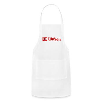 Wilson - Adjustable Apron - white - Front - Julia (174cm)