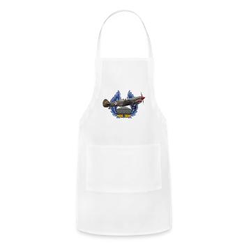 P-40 - Adjustable Apron - white - Front - Julia (174cm)