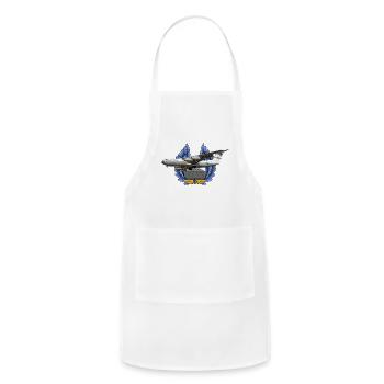 C-141 Starlifter - Adjustable Apron - white - Front - Julia (174cm)