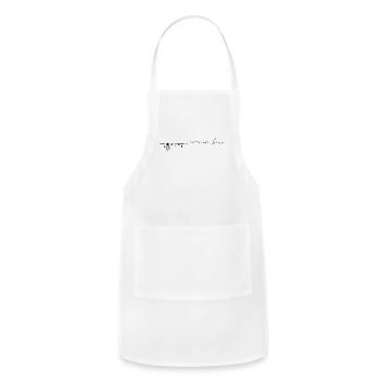 From Far Away - Adjustable Apron - white - Front - Julia (174cm)