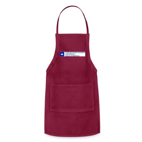 SOM New logo CWRU CMYK BLUE - Adjustable Apron