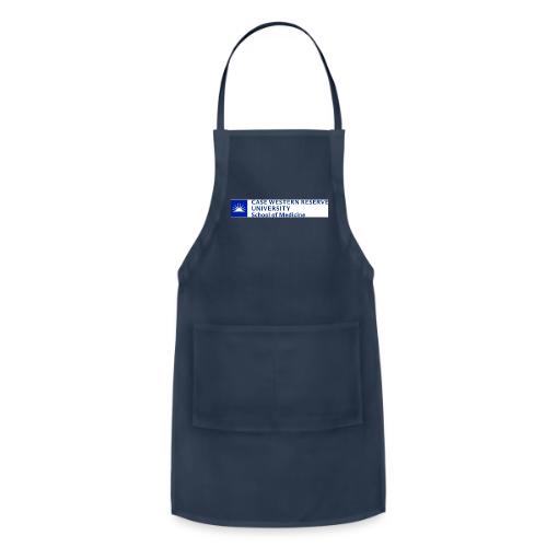 SOM New logo CWRU CMYK BLUE - Adjustable Apron