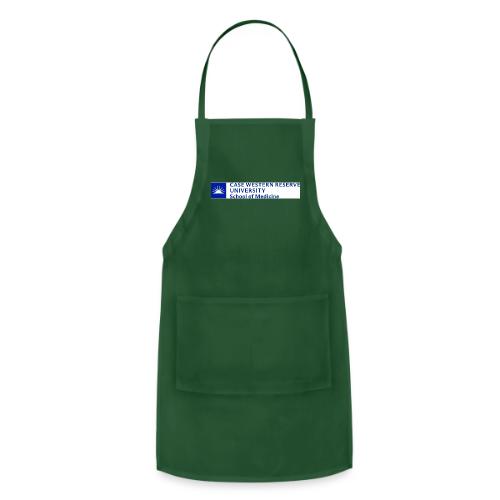 SOM New logo CWRU CMYK BLUE - Adjustable Apron