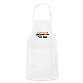 Satriale s Pork Store - Adjustable Apron - white - Front - Julia (174cm)