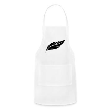 Feather - Adjustable Apron - white - Front - Julia (174cm)
