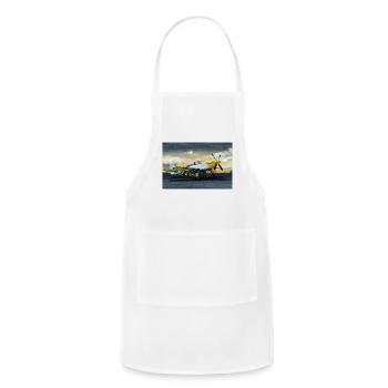 P-51 - Adjustable Apron - white - Front - Julia (174cm)