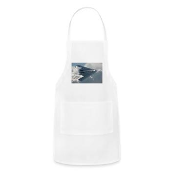 B-2 Spirit - Adjustable Apron - white - Front - Julia (174cm)