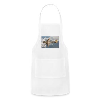 B-29 Superfortress - Adjustable Apron - white - Front - Julia (174cm)