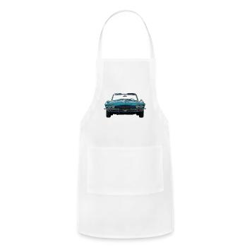 Blue Classic Convertible Front - Adjustable Apron - white - Front - Julia (174cm)