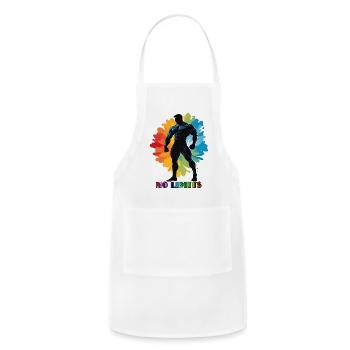 No Limits - Adjustable Apron - white - Front - Julia (174cm)