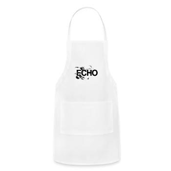 Echo Nature Monochrome - Adjustable Apron - white - Front - Julia (174cm)