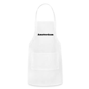 Amsterdam - Adjustable Apron - white - Front - Julia (174cm)