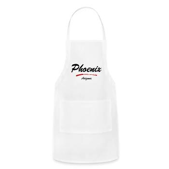 Phoenix - Adjustable Apron - white - Front - Julia (174cm)