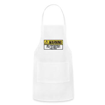 Pole Vault - Adjustable Apron - white - Front - Julia (174cm)