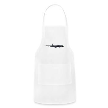 B-52 - Adjustable Apron - white - Front - Julia (174cm)